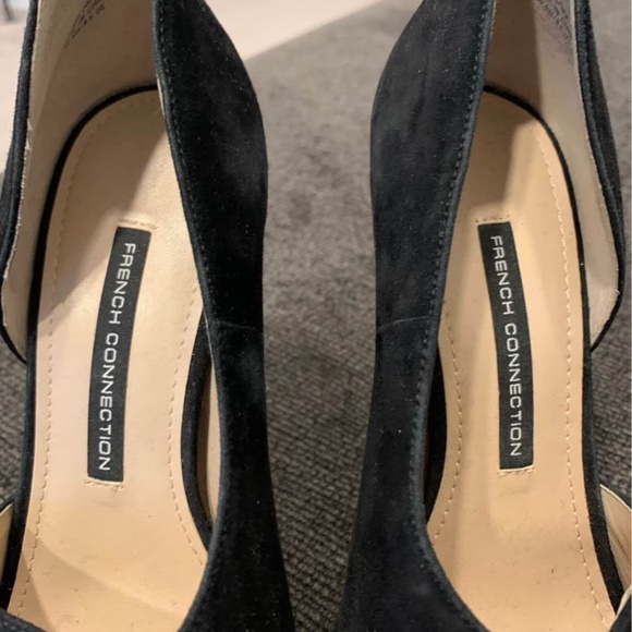 French connection black heels size US8.5 - Picture 3 of 5